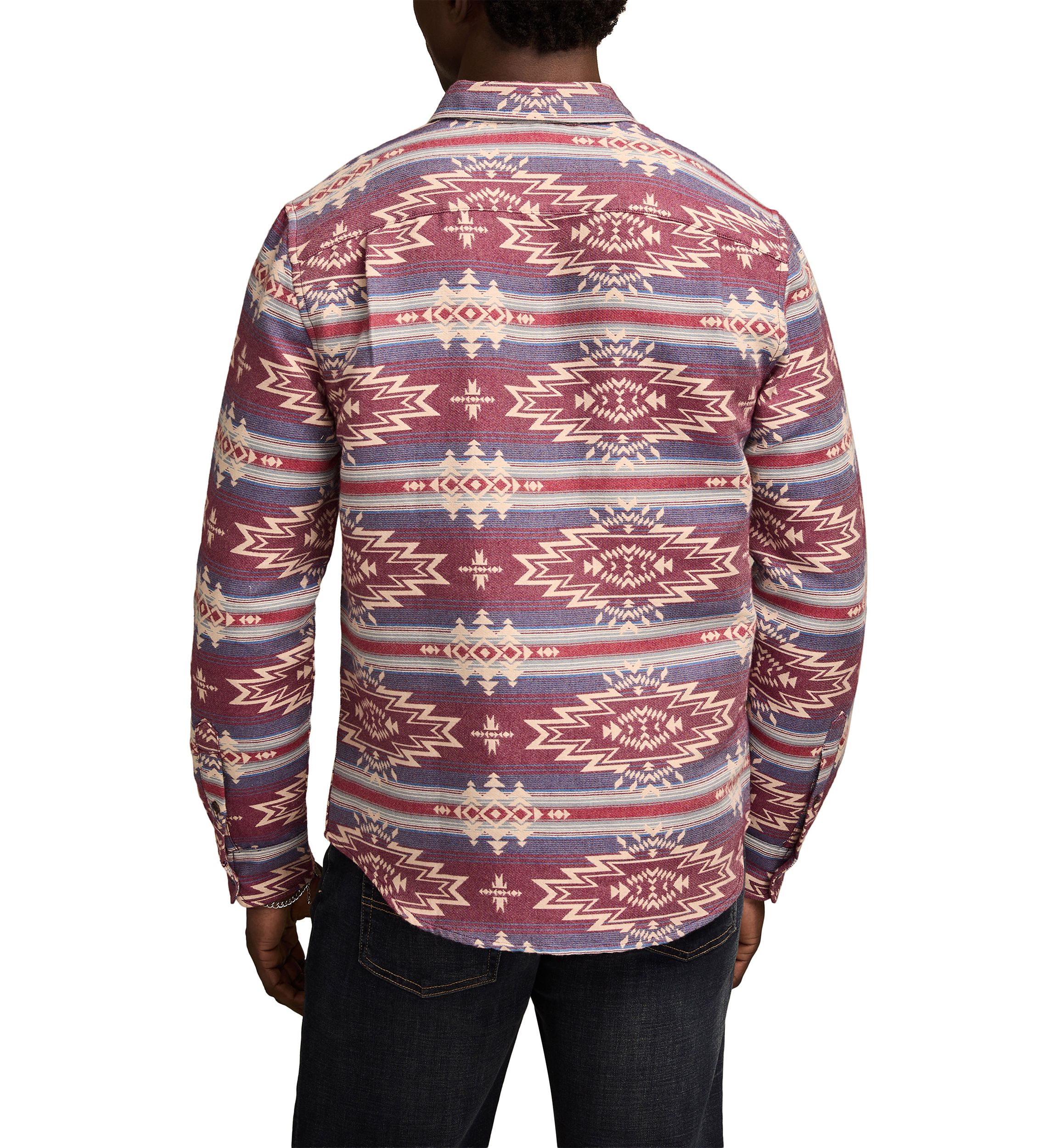 Mens Jacquard Flannel Humboldt Shirt