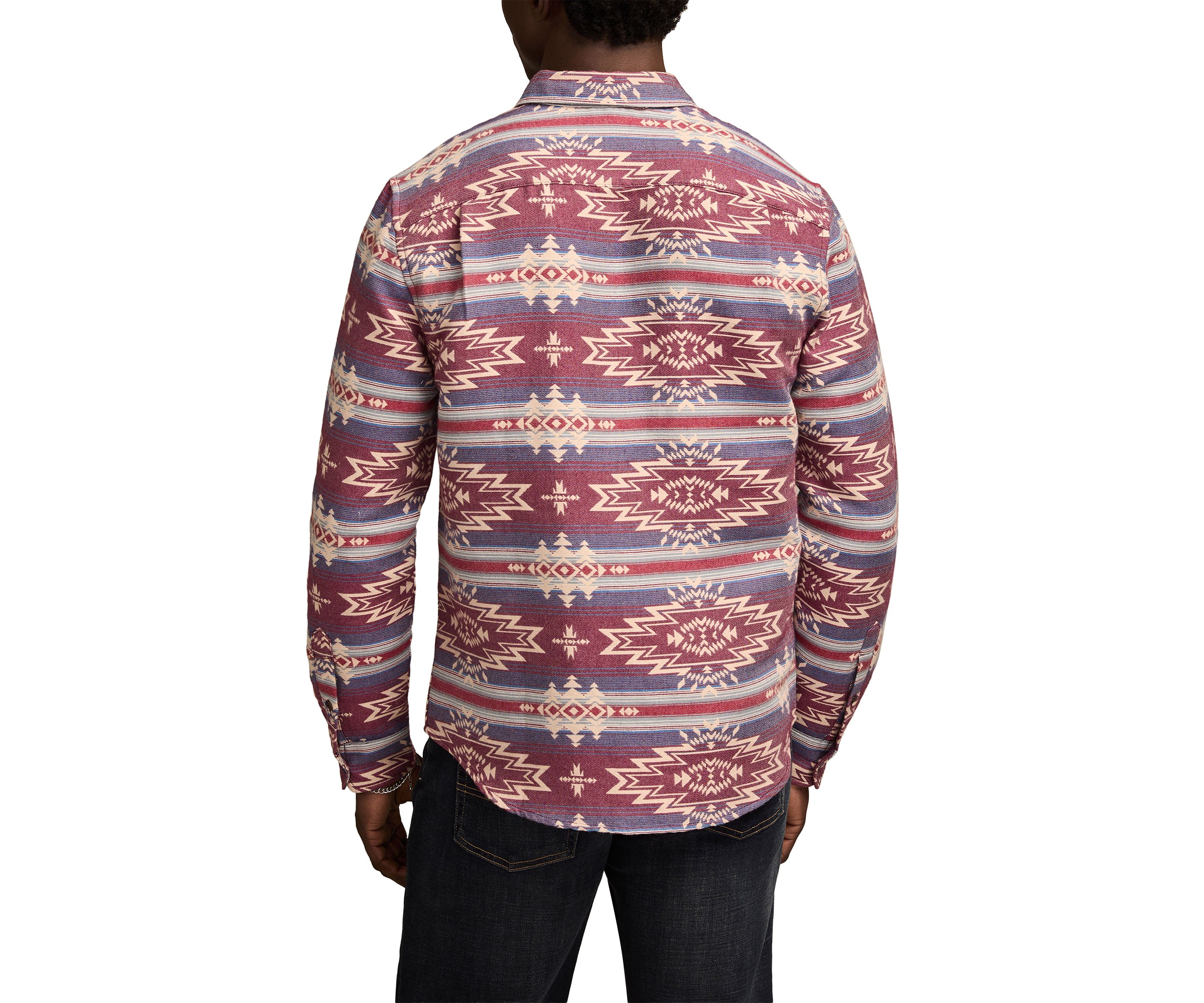 Mens Jacquard Flannel Humboldt Shirt