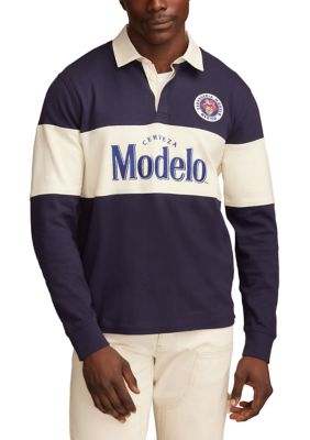 Lucky Brand Men's Modelo Rugby Polo Shirt