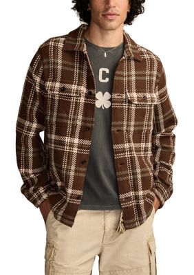 Lucky Brand Men's Twill Shirt Jacket