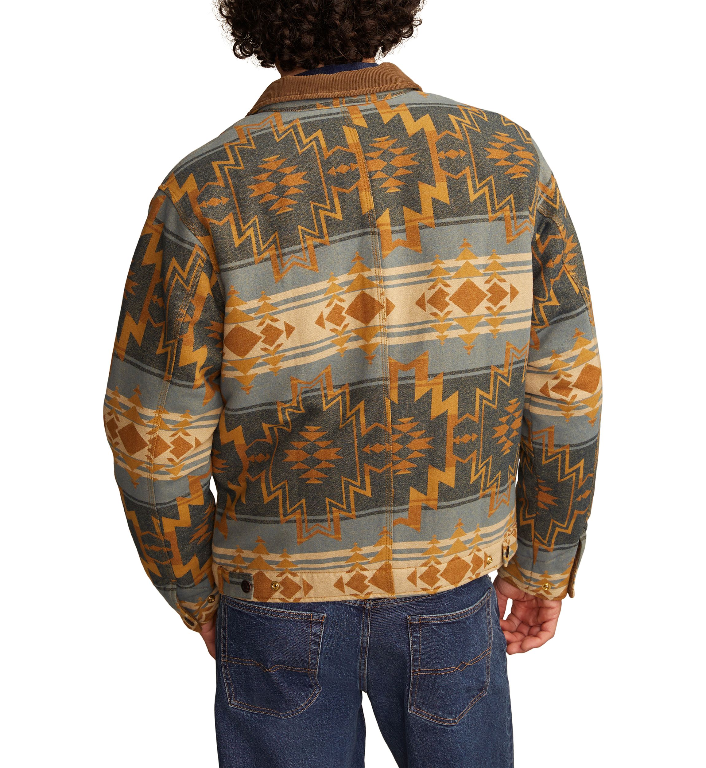 Jacquard Blanket Jacket