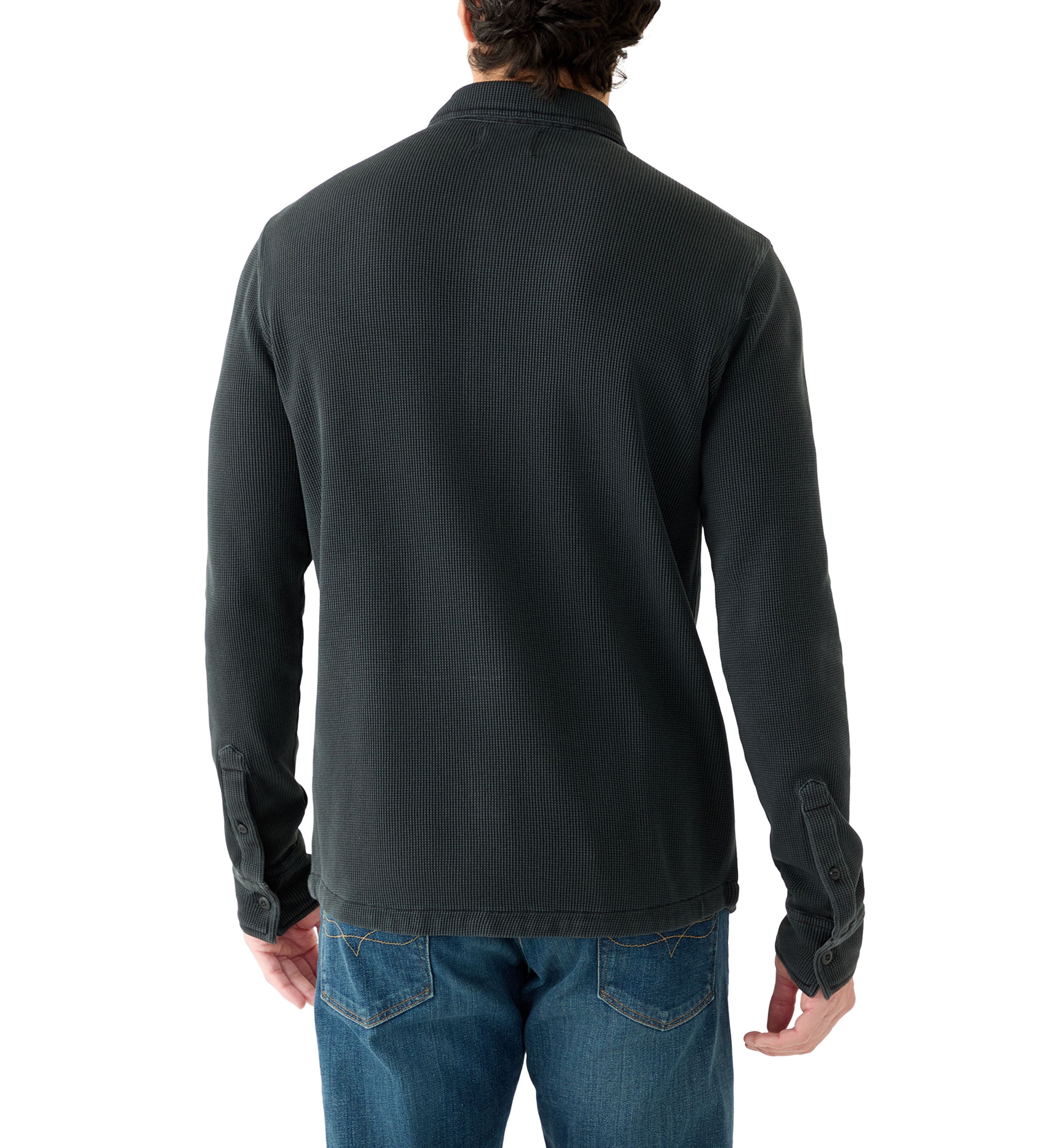 Thermal Button Up Shirt  