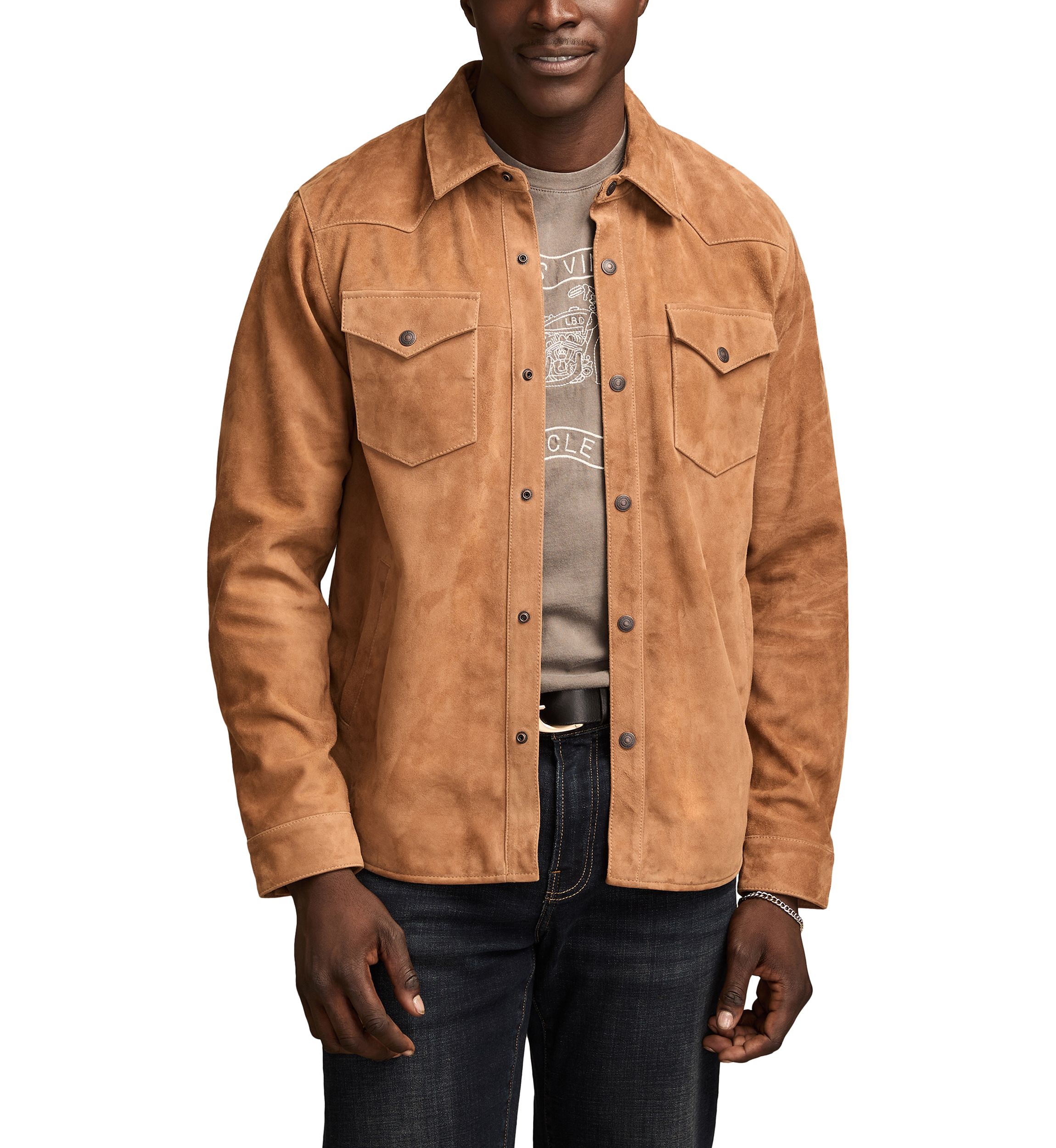 Suede Western Shirt 
