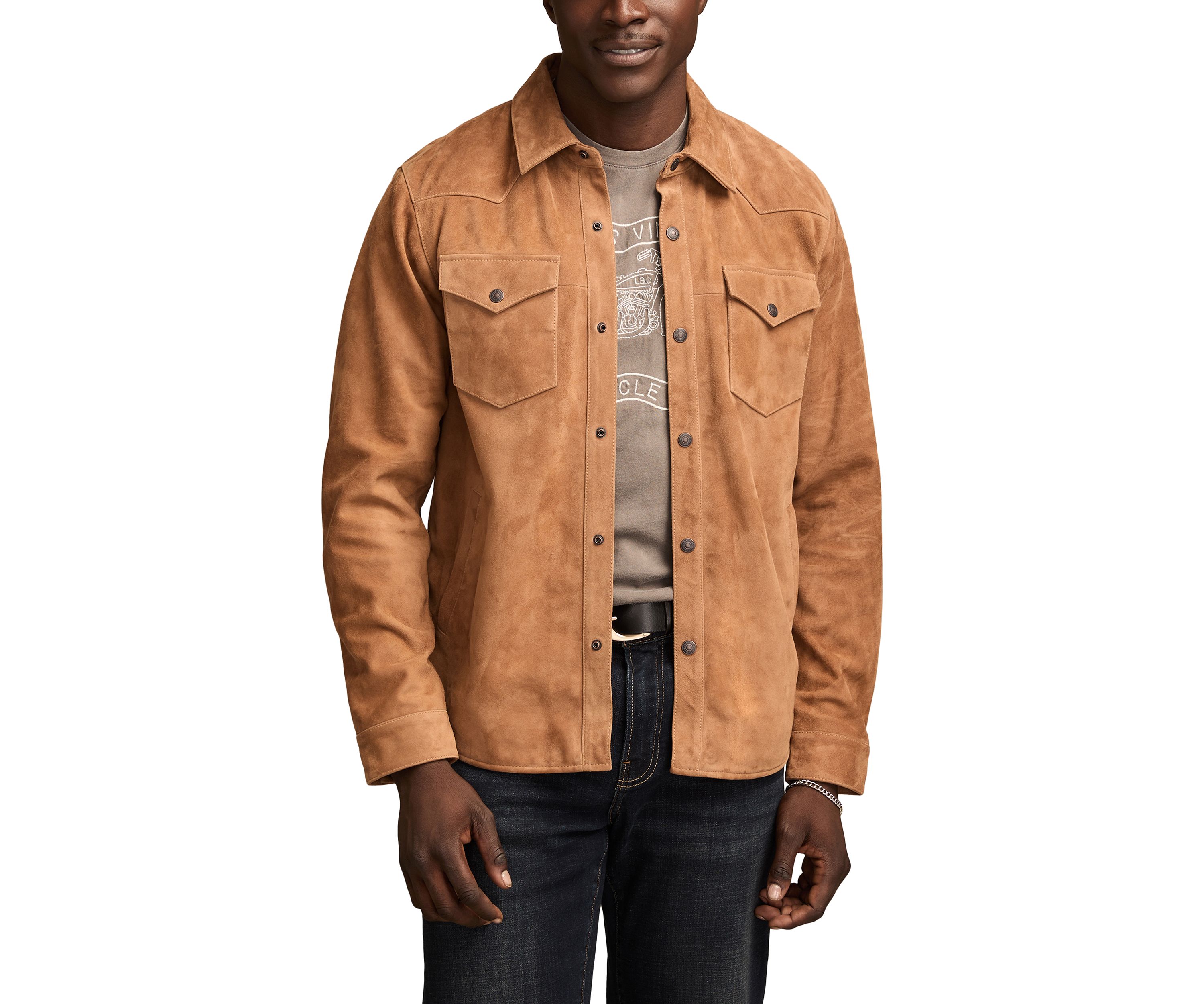 Suede Western Shirt 