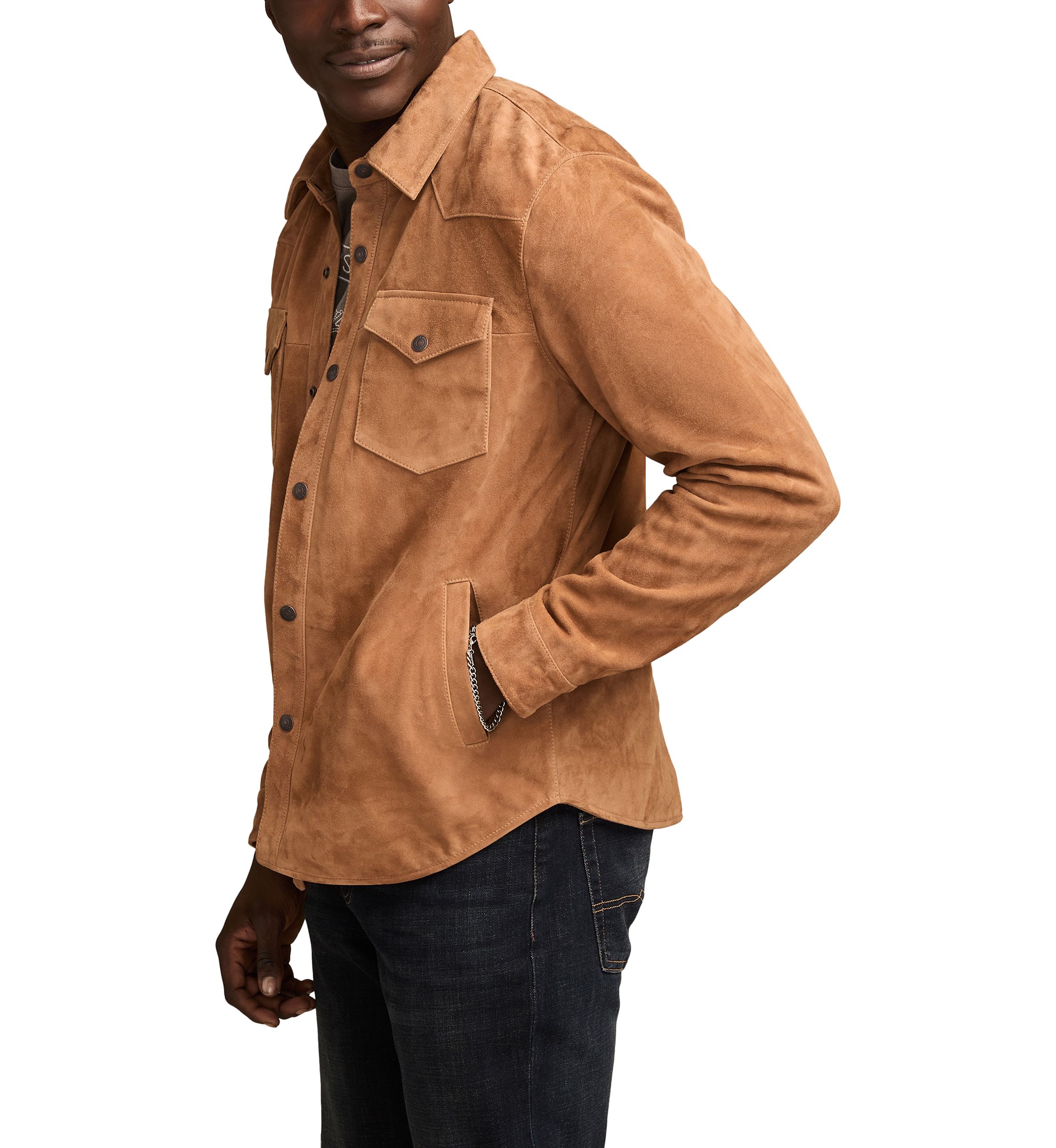 Suede Western Shirt 