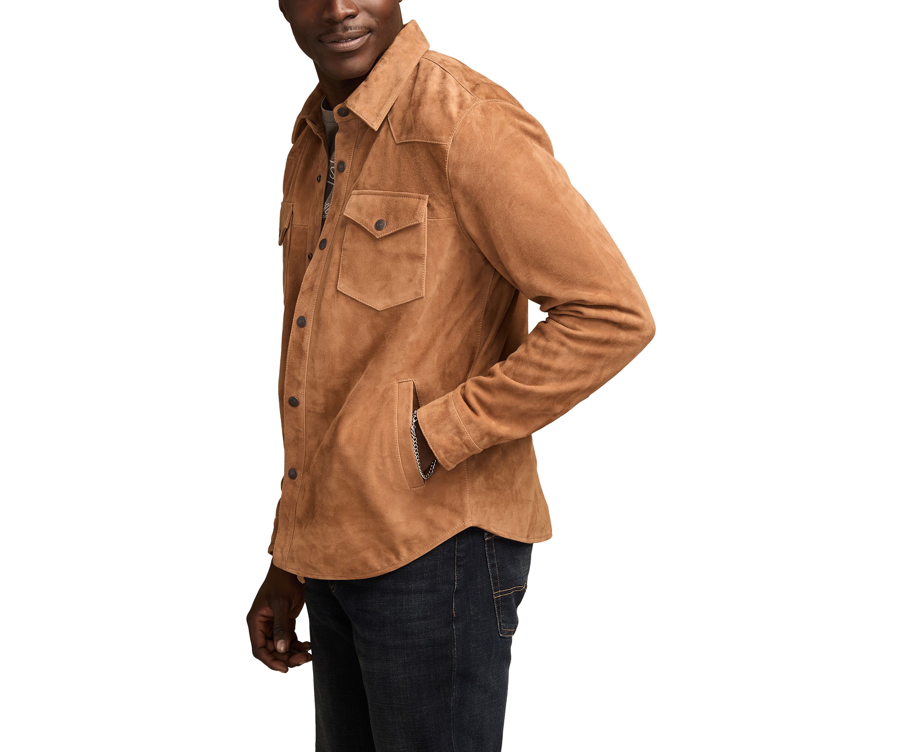 Suede Western Shirt 