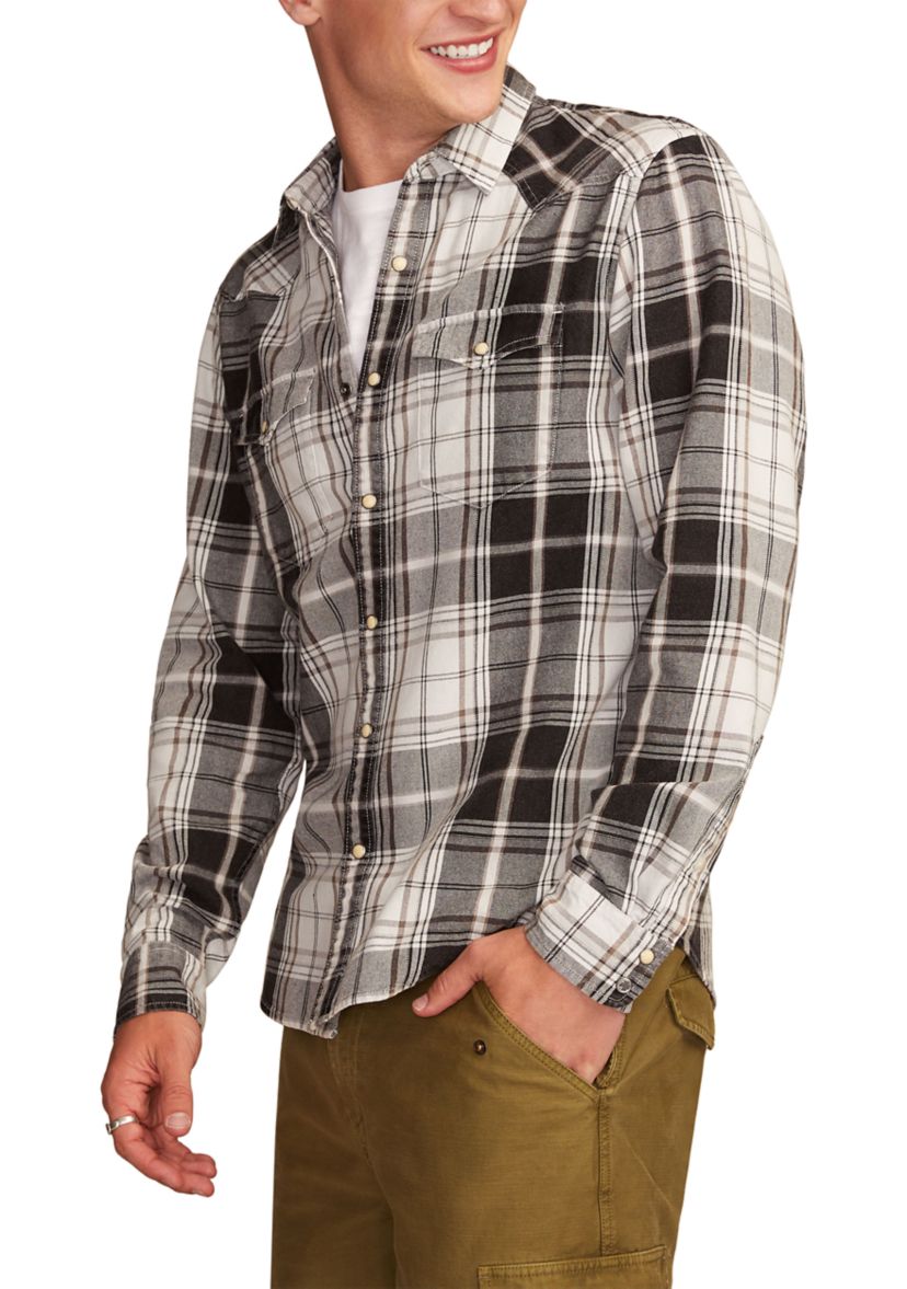 Long Sleeve Sulfur Black Masa Western Shirt