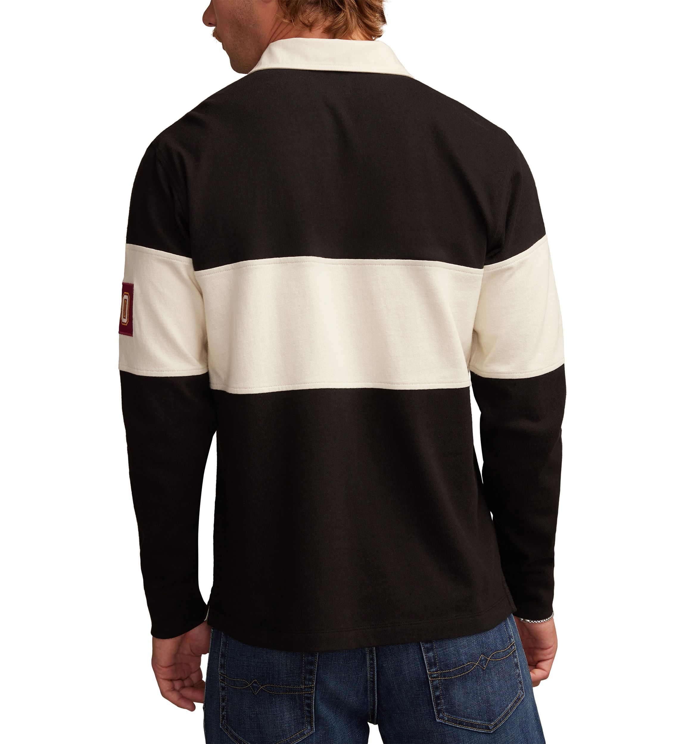Rugby Stripe Polo Shirt 