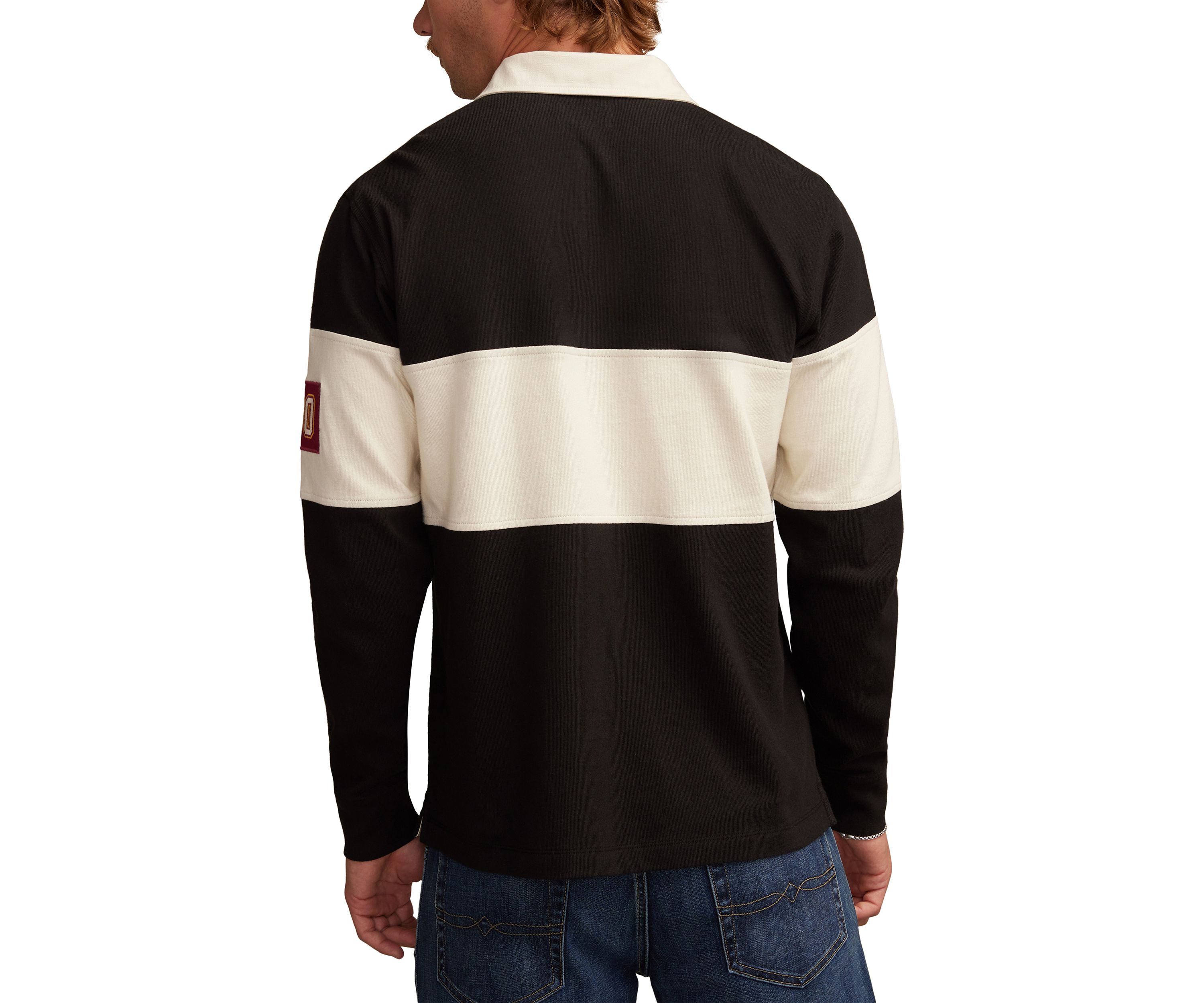 Rugby Stripe Polo Shirt 