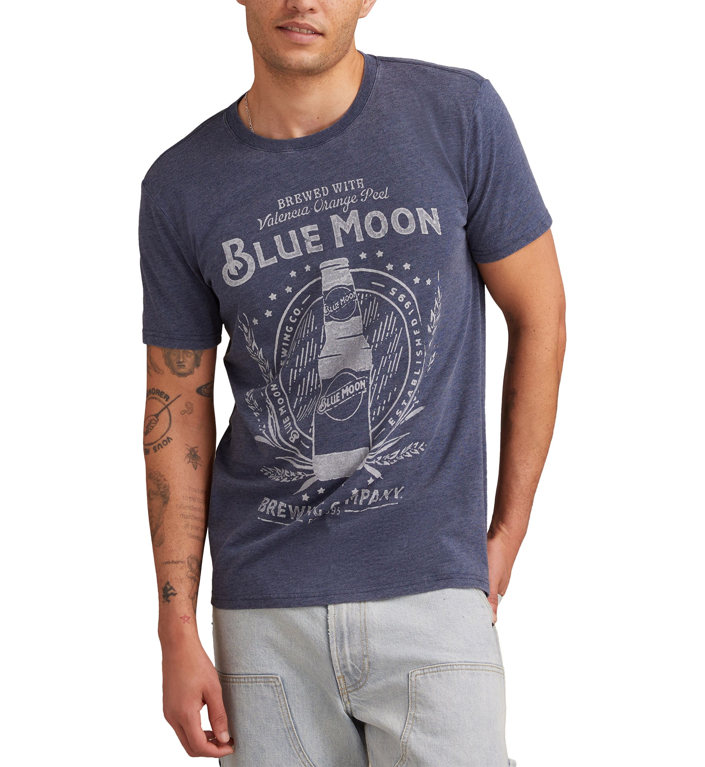 Big & Tall Blue Moon Graphic T-Shirt