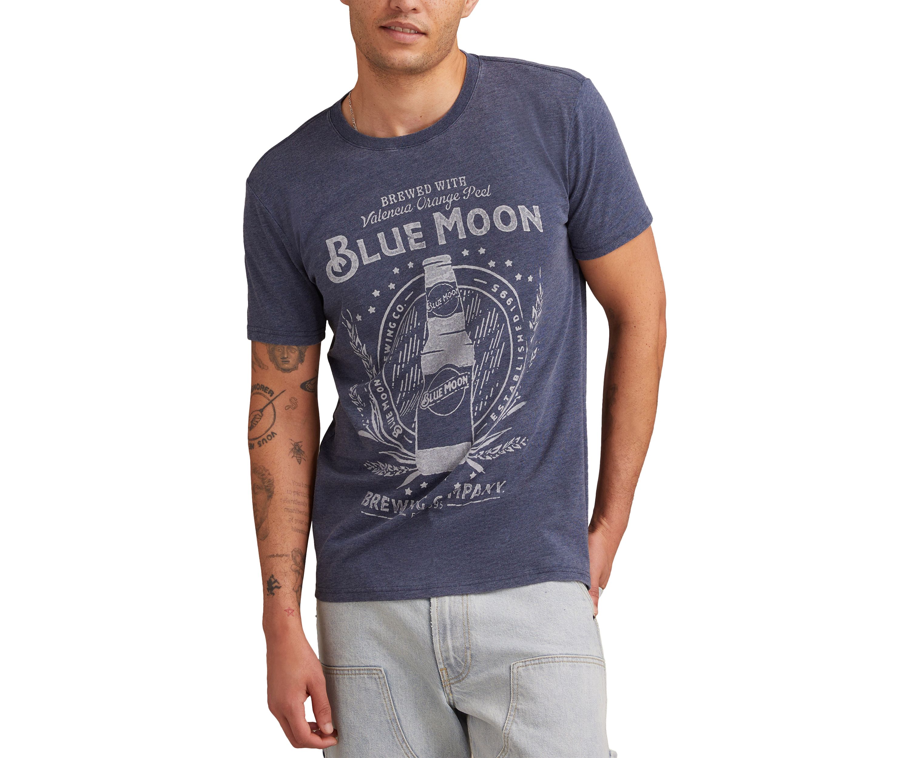 Big & Tall Blue Moon Graphic T-Shirt
