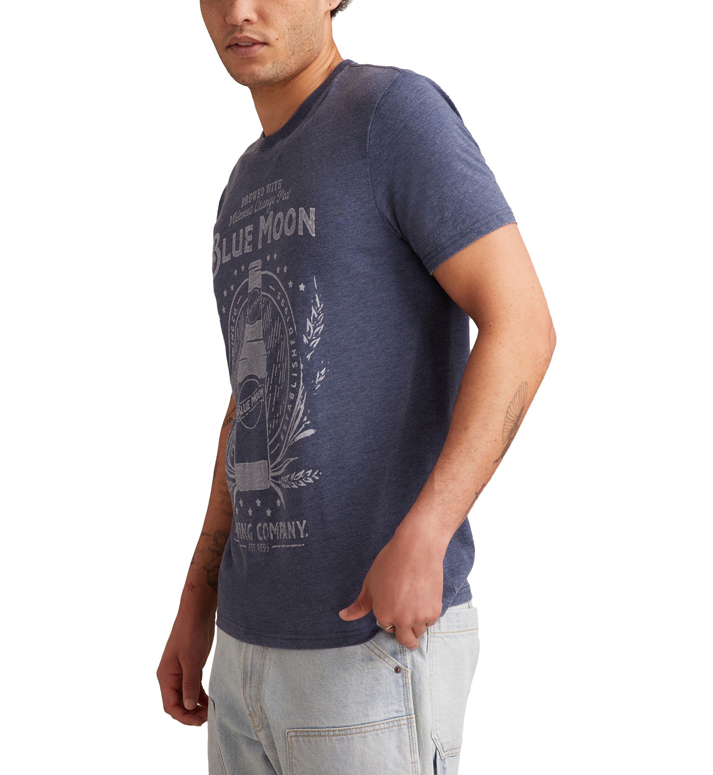 Big & Tall Blue Moon Graphic T-Shirt