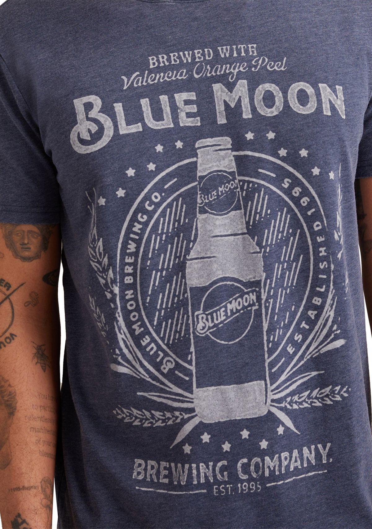 Big & Tall Blue Moon Graphic T-Shirt
