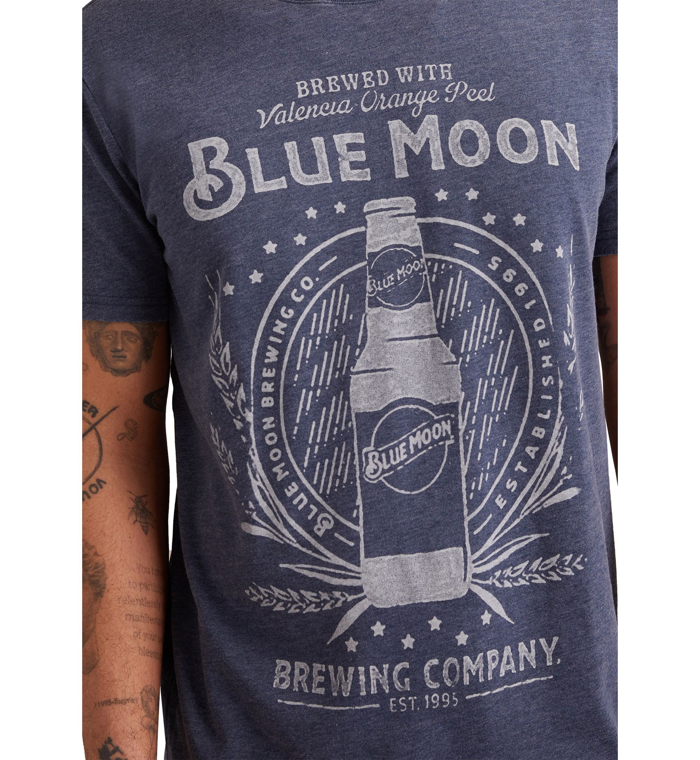 Big & Tall Blue Moon Graphic T-Shirt