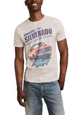 Lucky Brand Men's Big & Tall Chevy Silverado Graphic T-Shirt