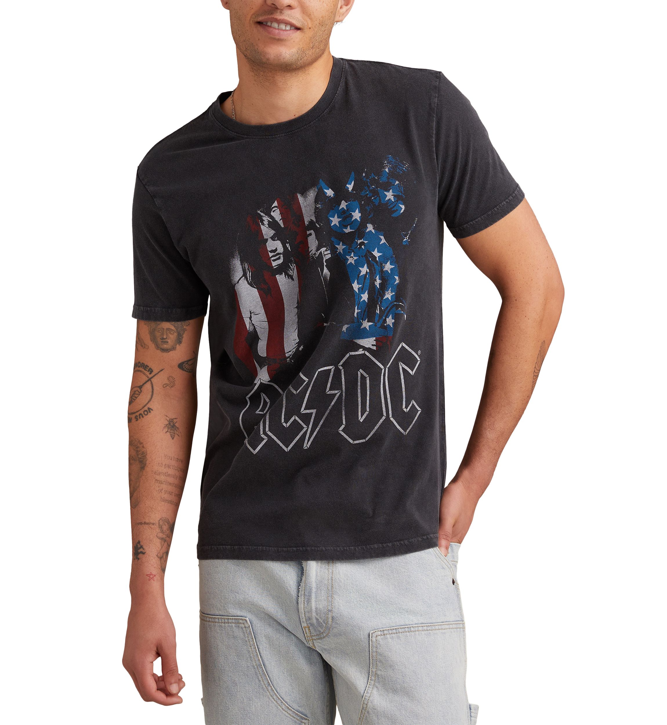 Big & Tall ACDC America Graphic T-Shirt 
