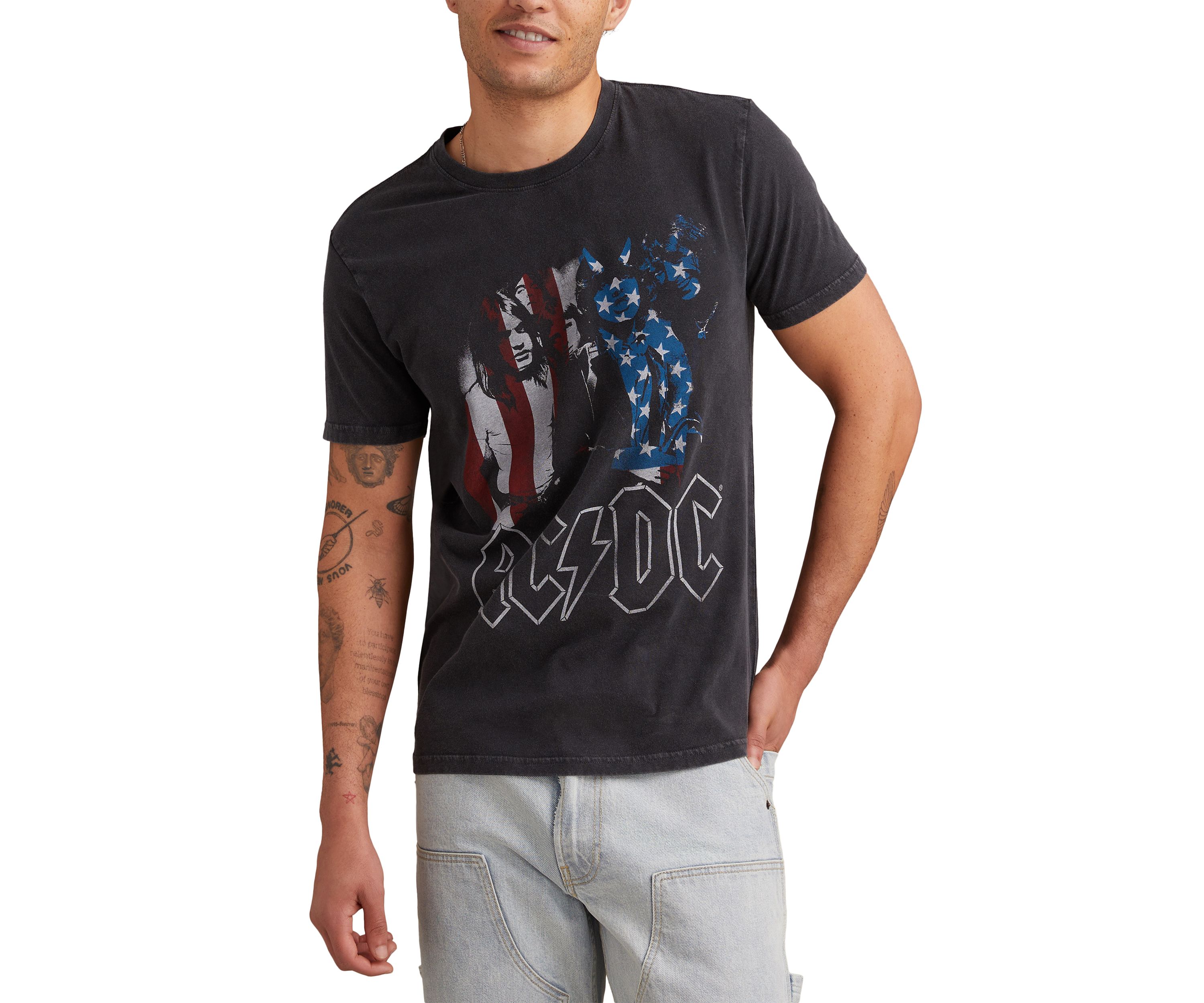 Big & Tall ACDC America Graphic T-Shirt 