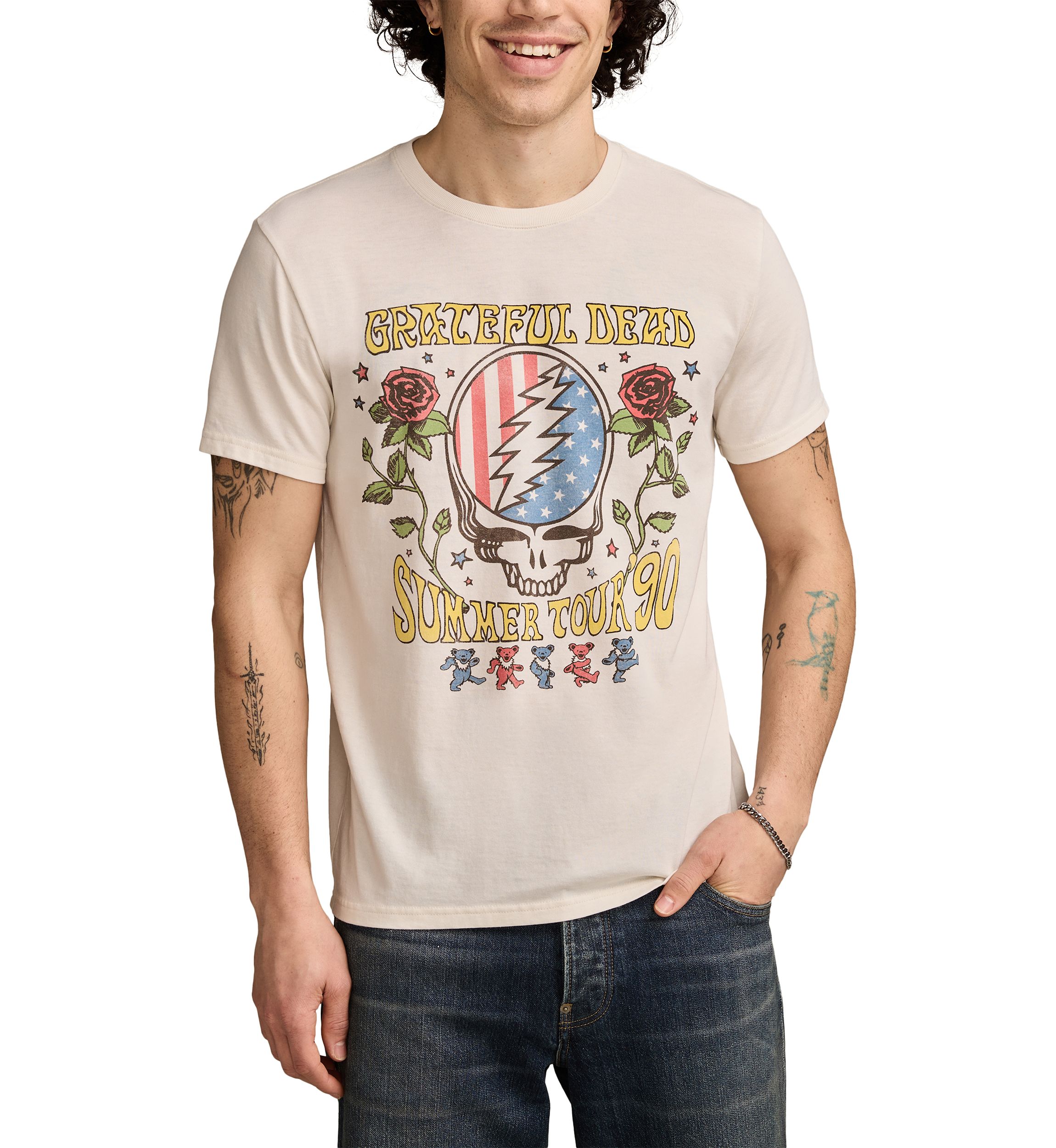 Big & Tall Grateful Dead America Graphic T-Shirt