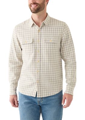 Lucky Brand Men's Long Sleeve Twill Humboldt Utility Shirt