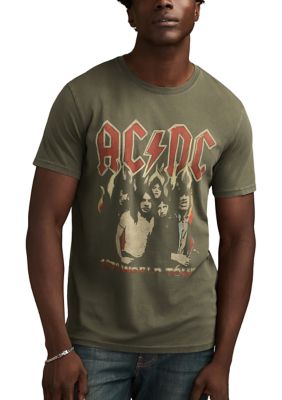 Lucky Brand Men's Short Sleeve ACDC Tour T-Shirt
