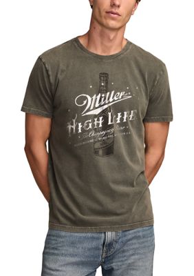 Lucky Brand Men's Miller High Life Graphic T-Shirt