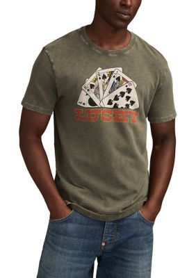 Lucky Brand Men's Graphic Print Shirt