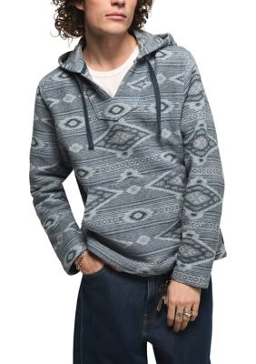 Lucky Brand Men's Woven Jacquard Baja Jacket