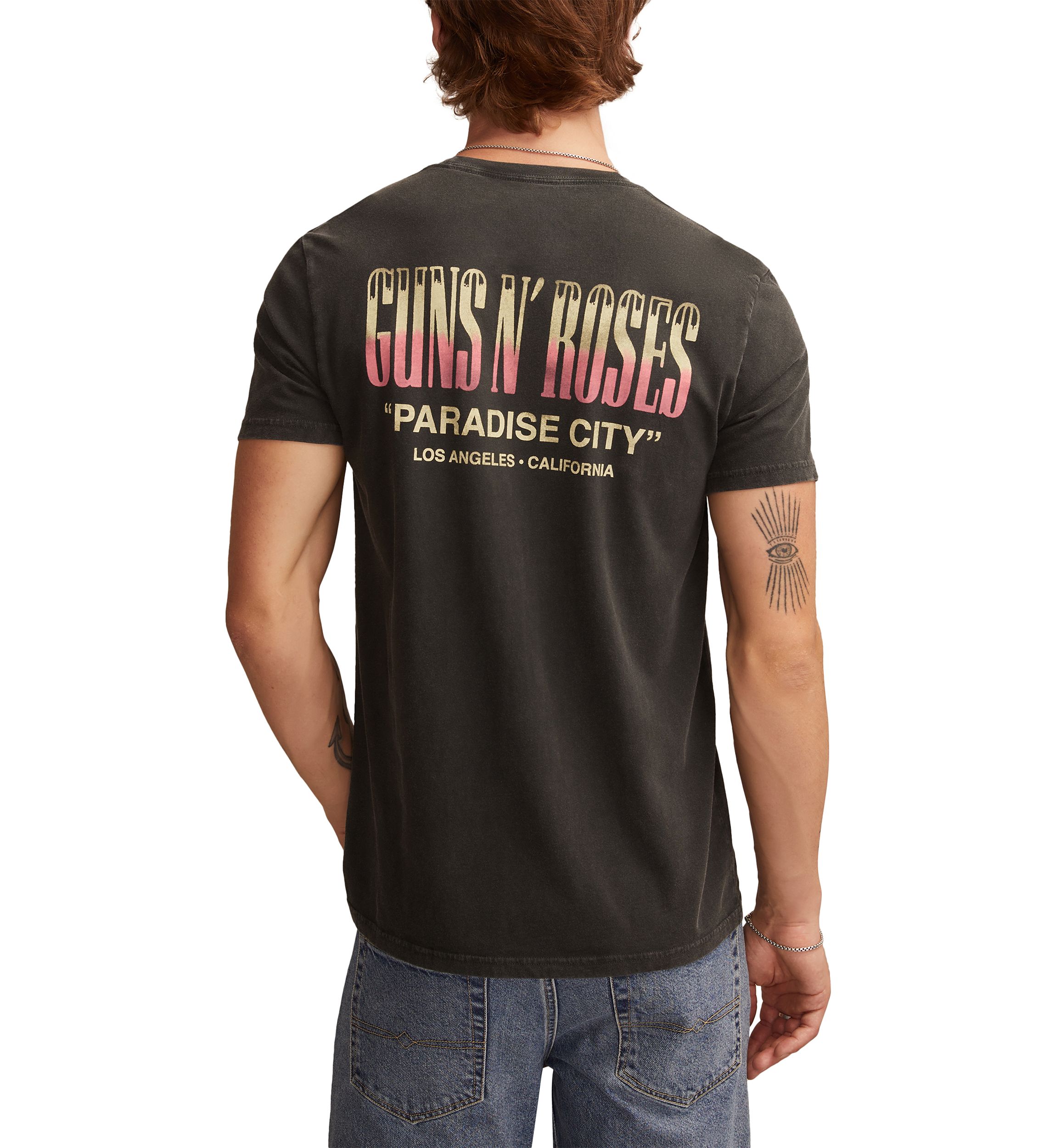 Guns N Roses Cross Graphic T-Shirt 