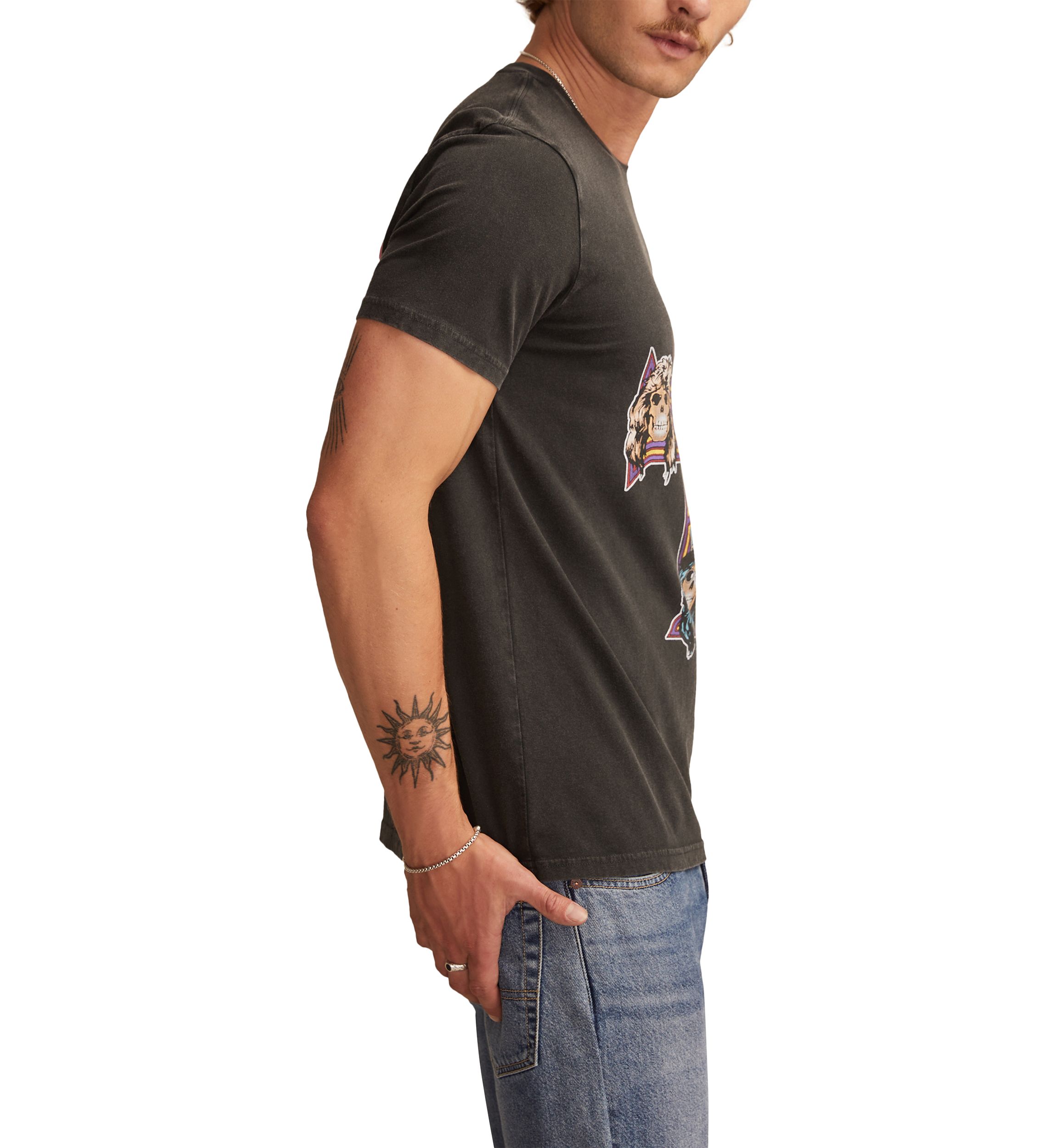 Guns N Roses Cross Graphic T-Shirt 