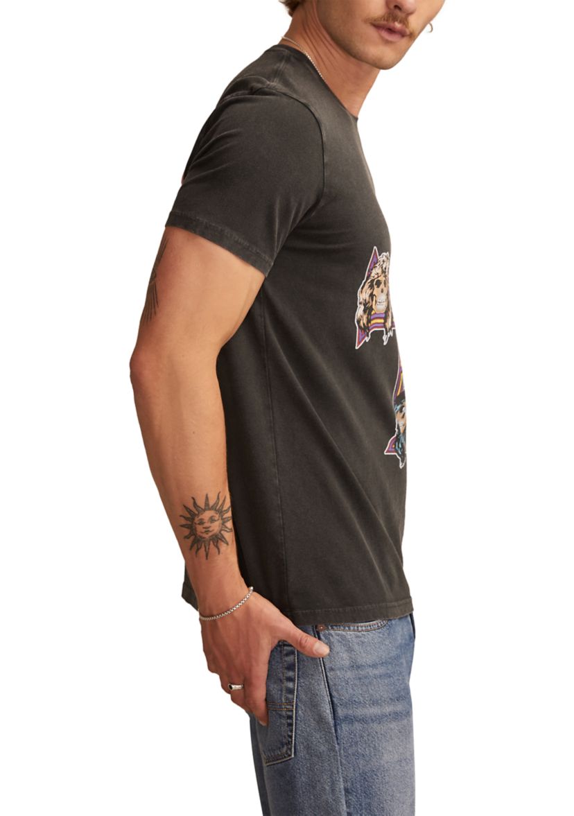 Guns N Roses Cross Graphic T-Shirt 