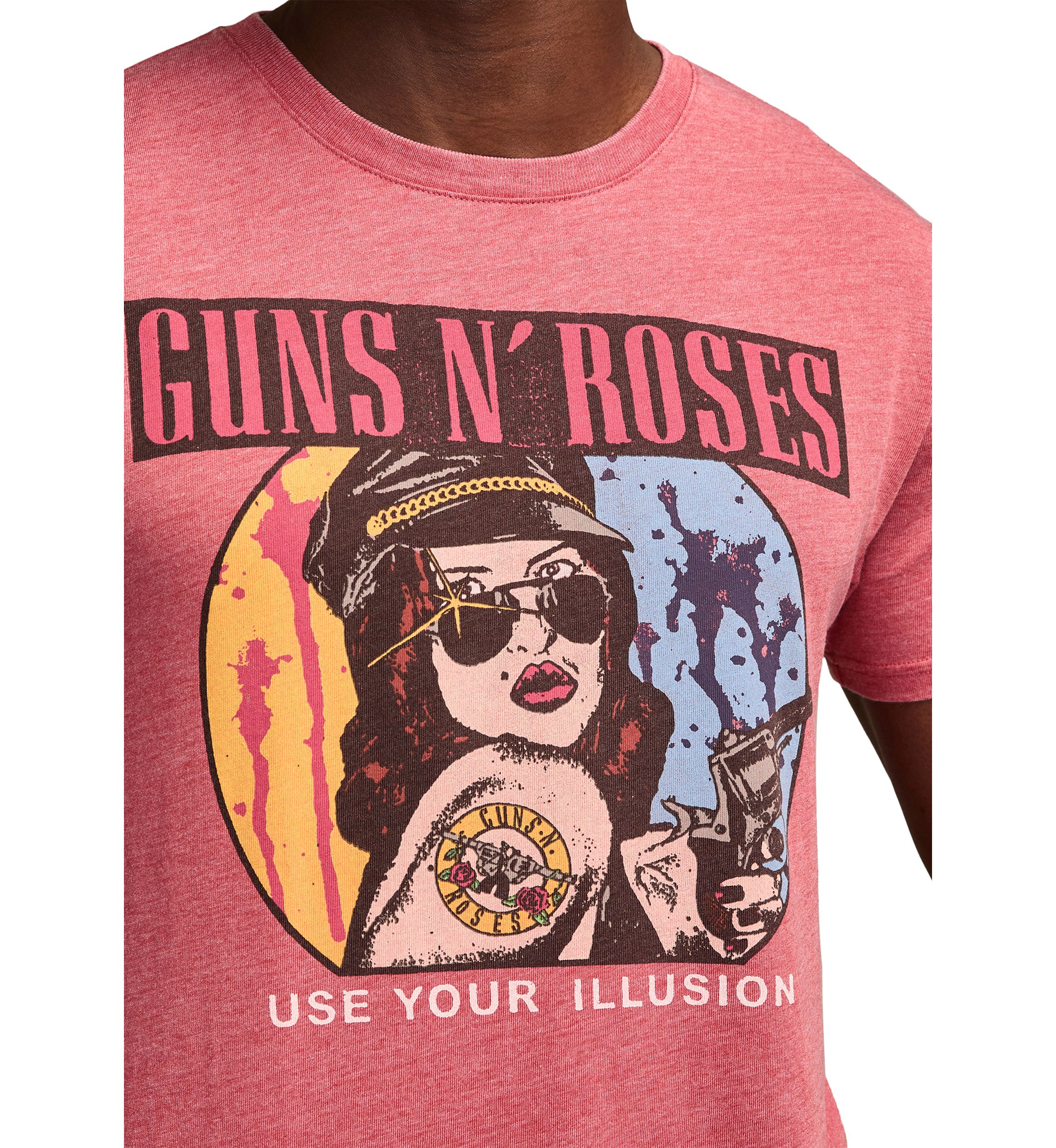 Guns N Roses Girl Graphic T-Shirt 