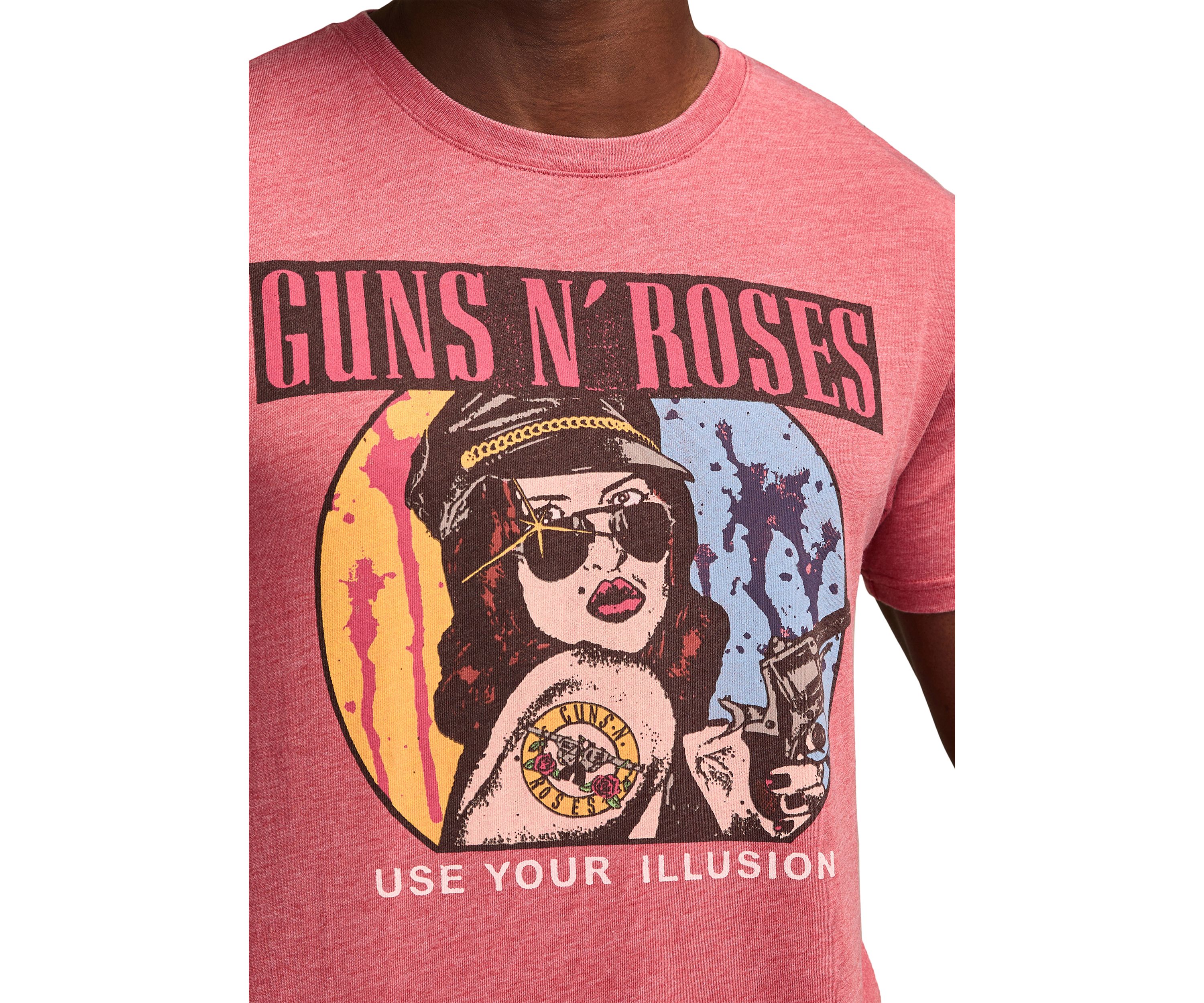 Guns N Roses Girl Graphic T-Shirt 