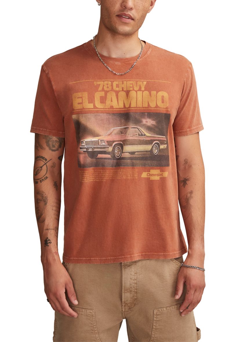Big & Tall Short Sleeve El Camino Graphic T-Shirt 