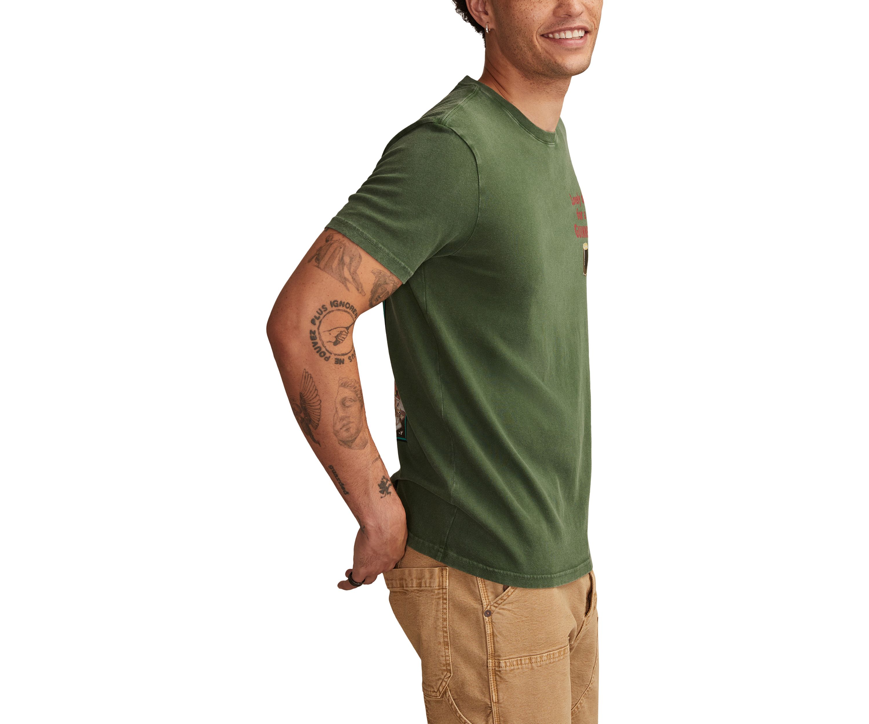 Big & Tall Short Sleeve Guinness at Home Graphic T-Shirt 