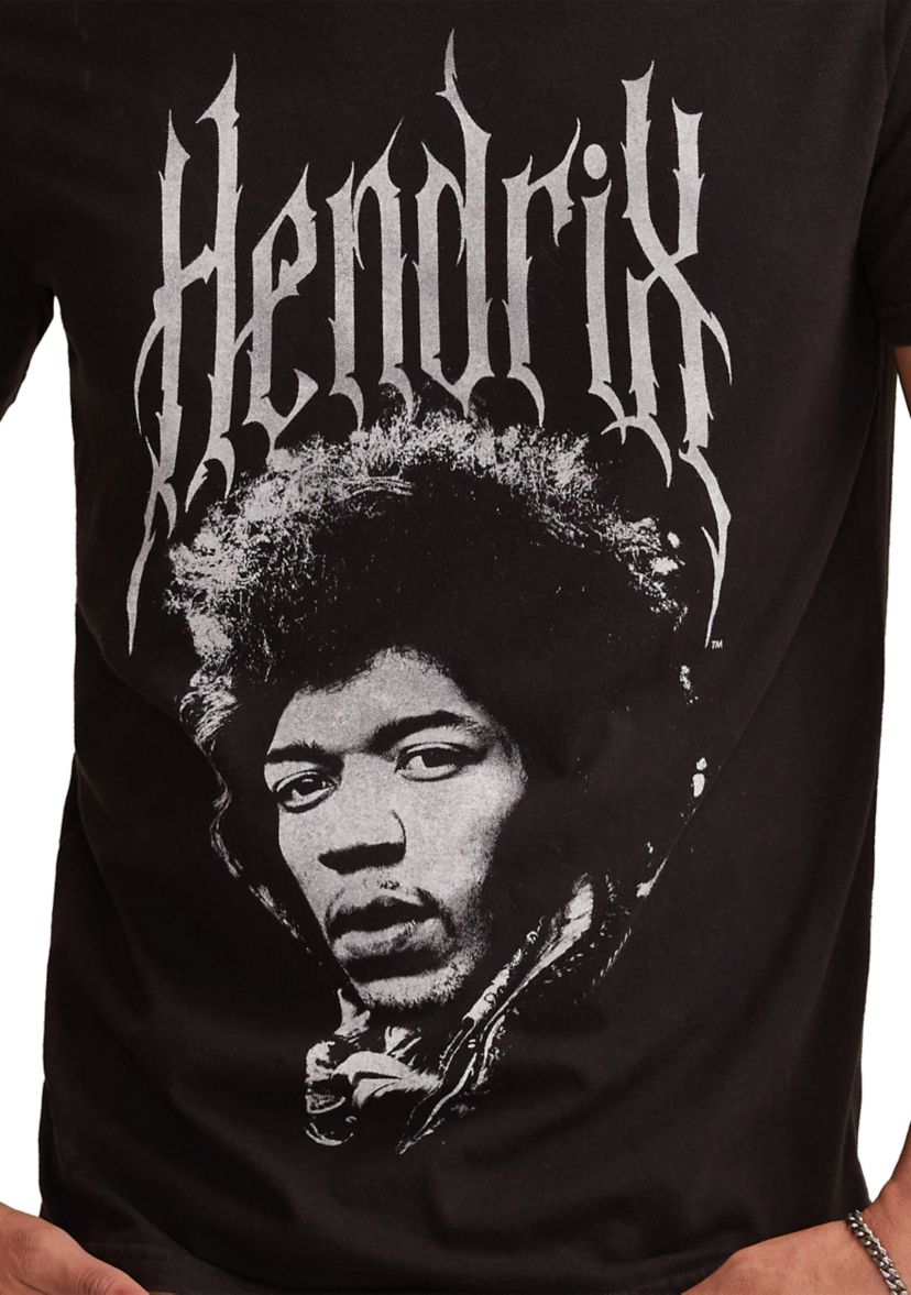 Big & Tall Metal Hendrix Graphic T-Shirt