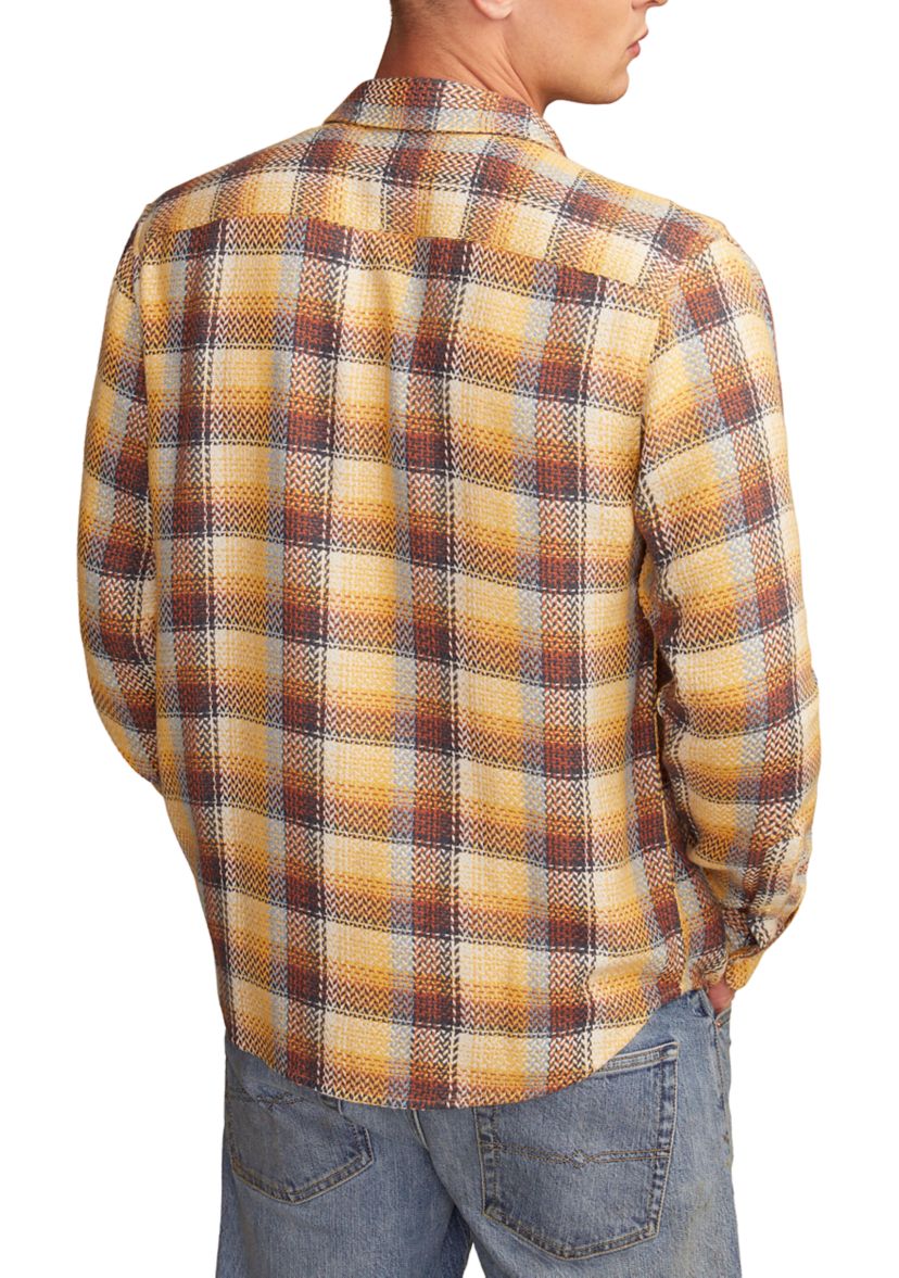 Big & Tall Long Sleeve Herringbone Flannel 