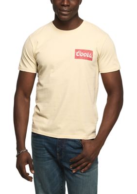 Lucky Brand Men's Short Sleeve Coors Graphic Shirt