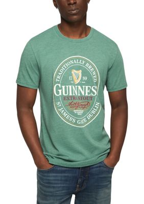 Lucky Brand Men's Guinness Oval Graphic T-Shirt