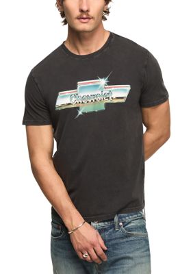 Lucky Brand Men's Chevrolet Chrome T-Shirt