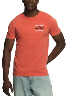 Lucky Brand Men's Coca Cola Noddles Graphic T-Shirt
