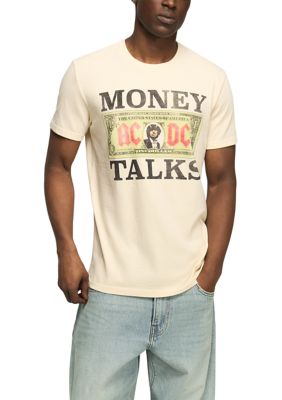Lucky Brand Men's ACDC Money Talks Graphic Shirt