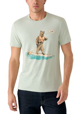 Lucky Brand Men's Sup Bear Tee