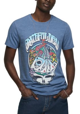 Lucky Brand Men's Grateful Dead Poker Shirt