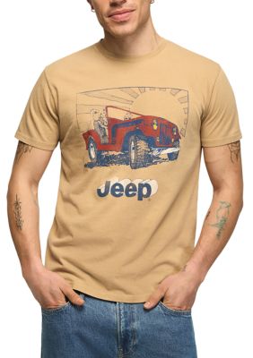 Lucky Brand Men's Jeep Drawing Shirt