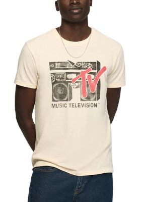 Lucky Brand Men's MTV Boom Box Shirt, 2XL