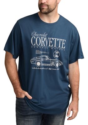 Lucky Brand Men's Big & Tall Corvette T-Shirt