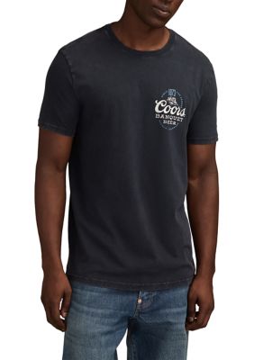 Lucky Brand Men's Big & Tall Coors Cowboy T-Shirt