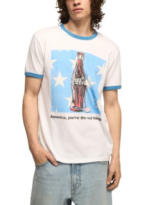 Lucky Brand Men's Coke Bottle Graphic T-Shirt