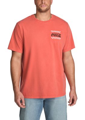 Lucky Brand Men's Big & Tall Coca Cola Graphic T-Shirt