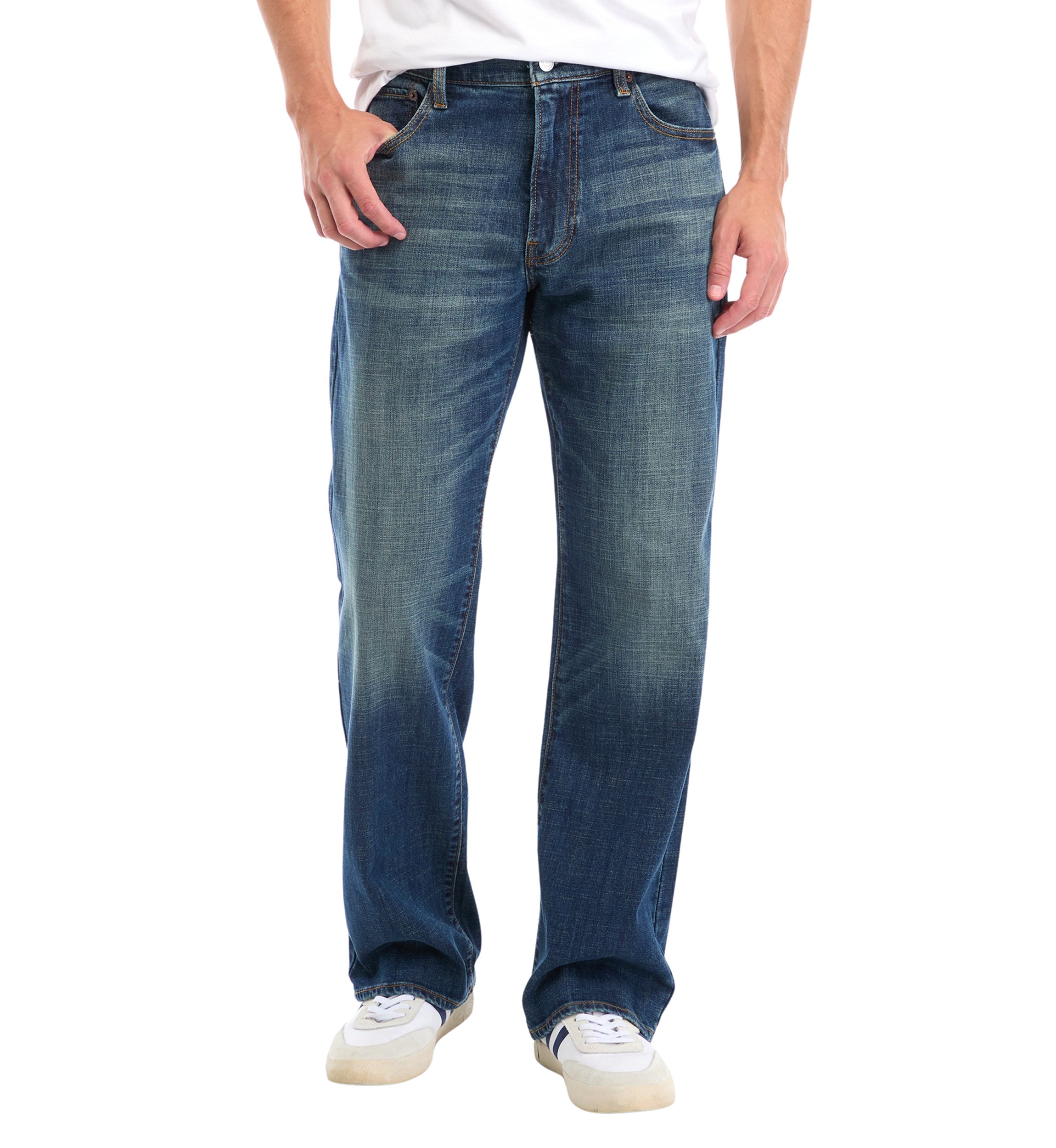 Relaxed Straight Jeans